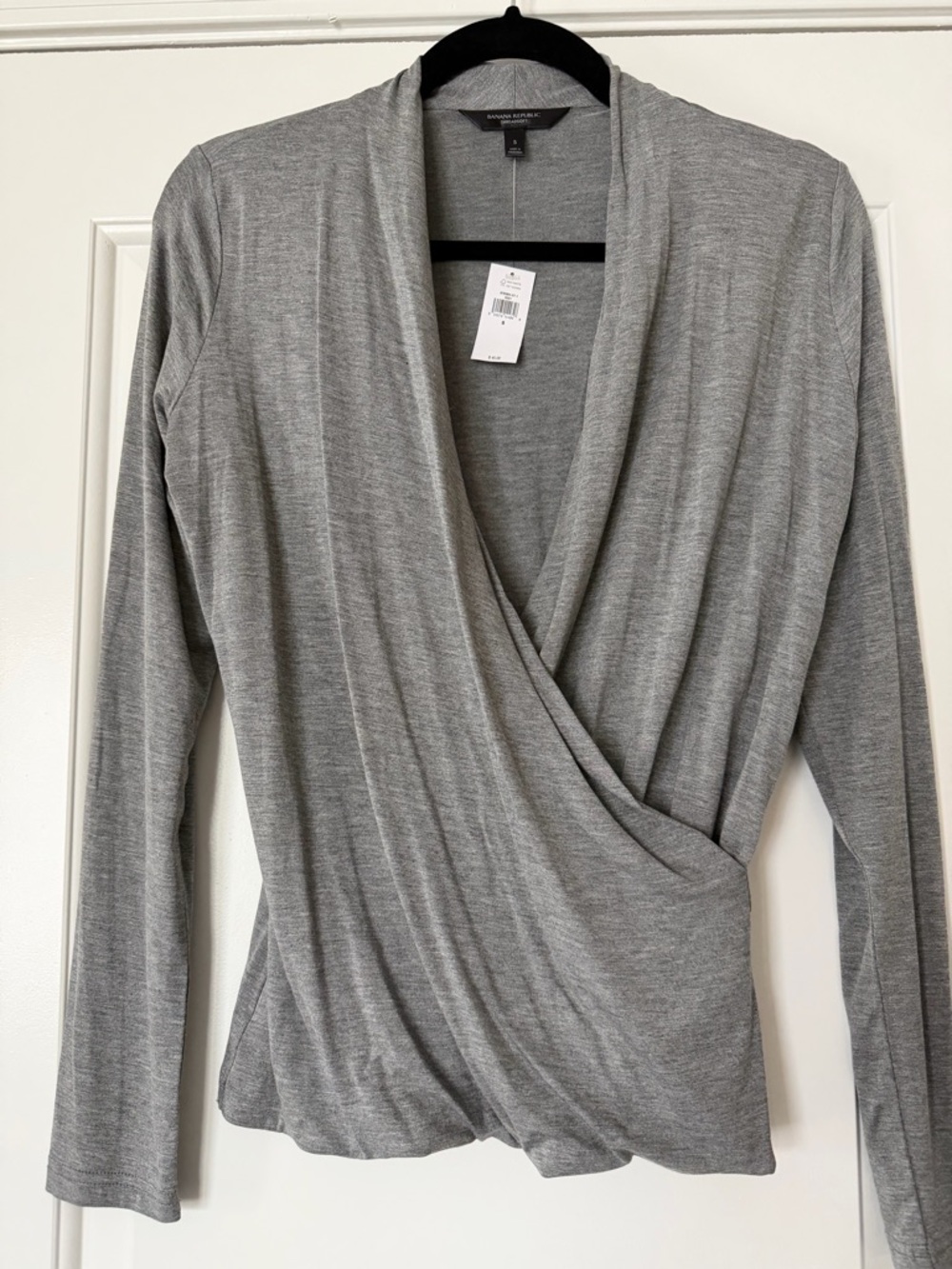 NWT Banana Republic Threadsoft jersey wrap top
